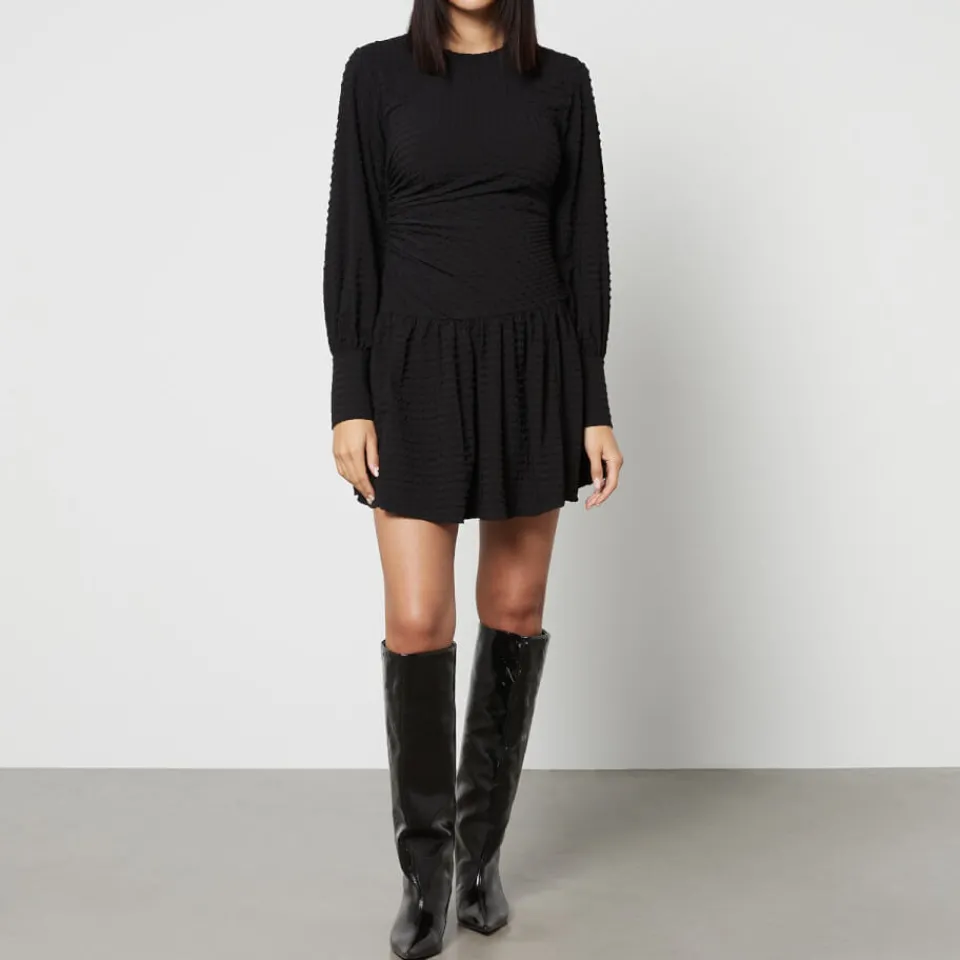 Dresses|Dresses|In The Mood For Love Ganni Gathered Cloqué Mini Dress - EU 34/UK 6