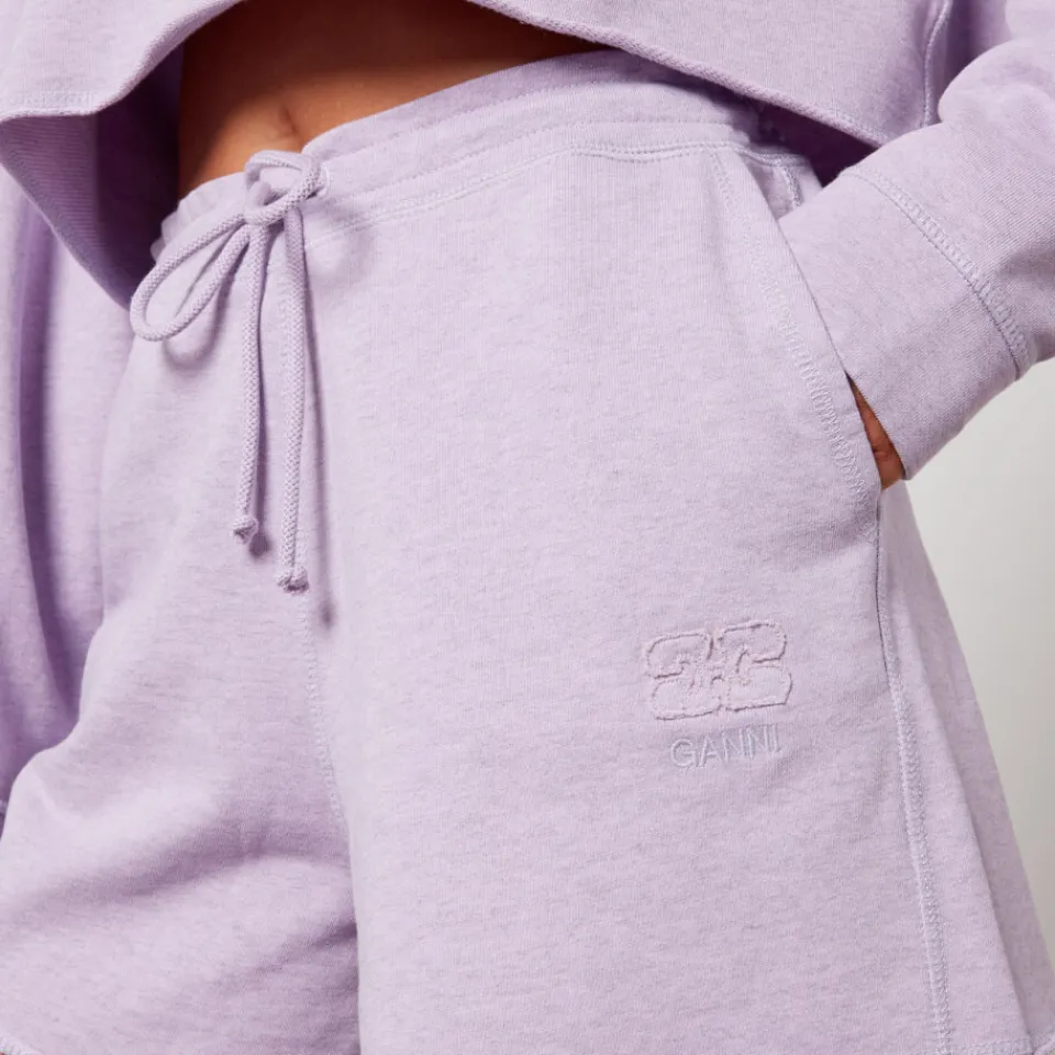 Shorts|Shorts|Ganni Isoli Organic Cotton-Jersey Shorts - L