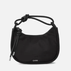 Bags|Dr. Martens Ganni Knot Leather-Trimmed Recycled Shell Bag