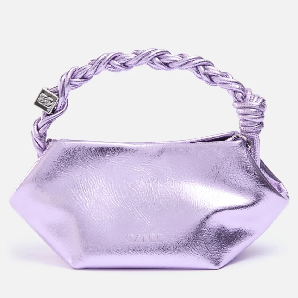 Bags|SUI AVA Ganni Mini Bou Recycled Leather-Blend Bag