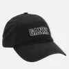Hats|Ganni Naplack Faux Leather Cap