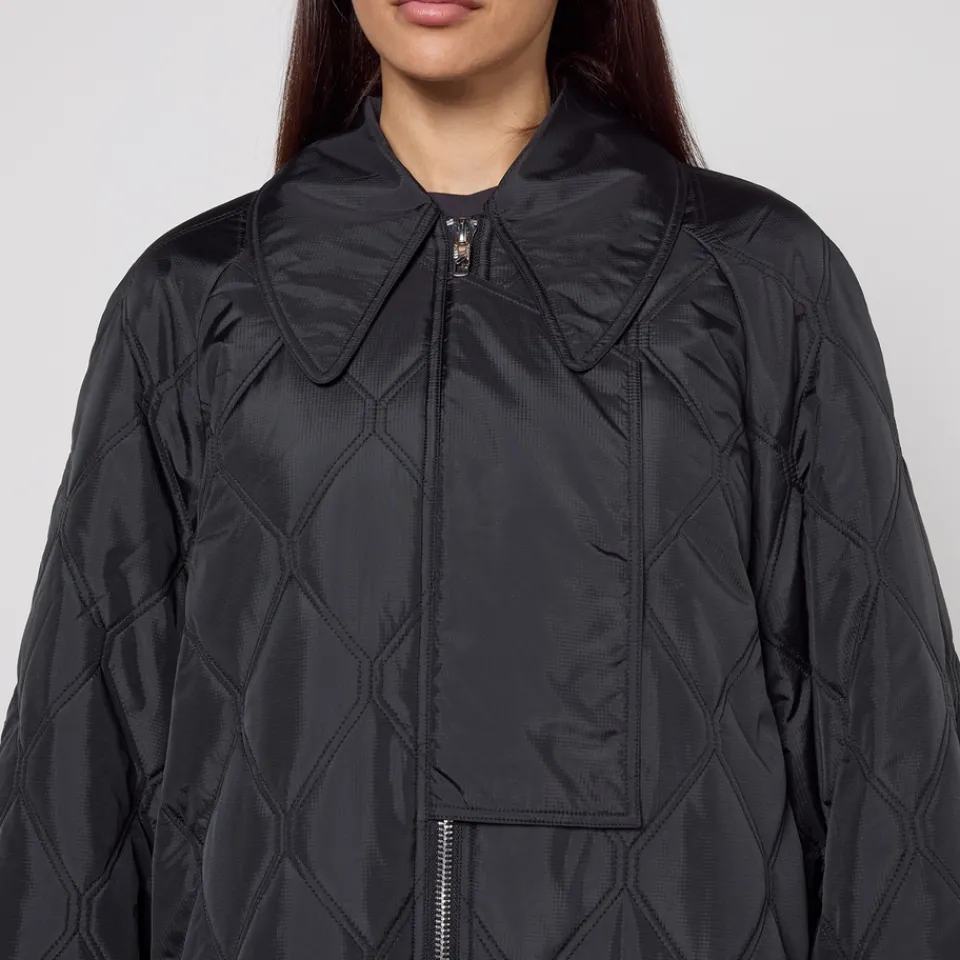 Jackets|Coats|Dr. Martens Ganni Quilted Ripstop Coat - EU 34/UK 6
