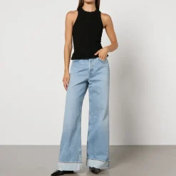T-Shirts And Tops|Isabel Marant Ganni Ribbed Knit Tank Top - XS