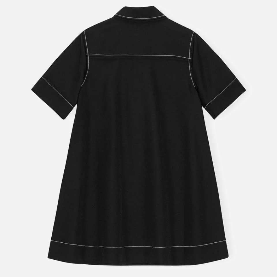Dresses|Dresses|Ganni Sable Crepe Mini Dress - 34