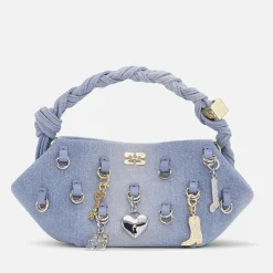 Bags|Ganni Small Washed Denim Bou Bag