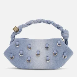 Bags|Ganni Small Washed Denim Bou Bag