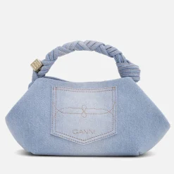 Bags|Ganni Small Washed Denim Bou Bag