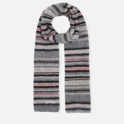 Scarves|Dr. Martens Ganni Striped Soft Wool-Blend Scarf