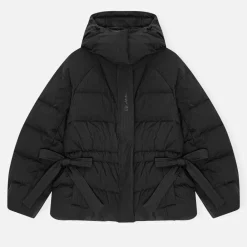 Jackets|Coats|Dr. Martens Ganni Tech Oversized Seersucker Shell Puffer Jacket - XXS/XS