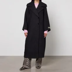 Jackets|Coats|Dr. Martens Ganni Textured Boucle Coat - S,M