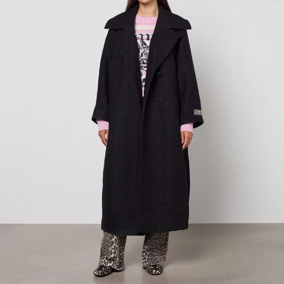 Jackets|Coats|Dr. Martens Ganni Textured Boucle Coat - S,M