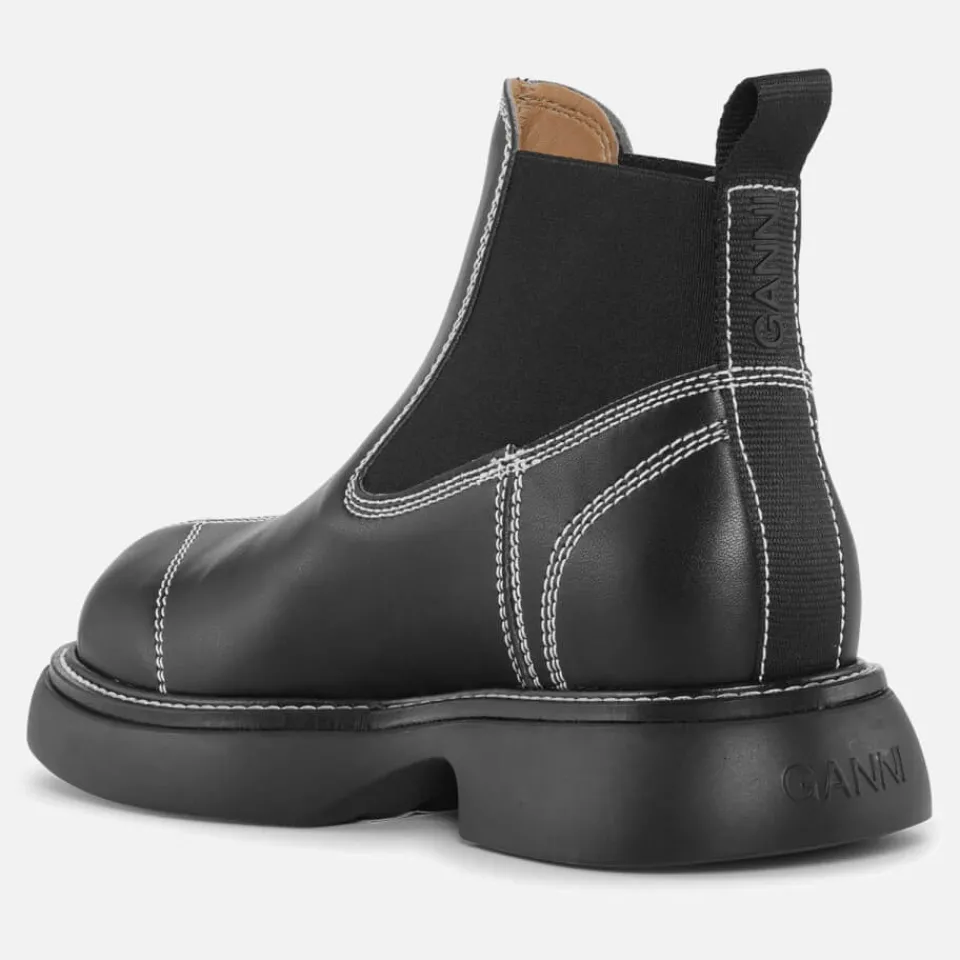 Boots|Vagabond Shoemakers Ganni Women's Everyday Low Faux Leather Chelsea Boots - UK 3