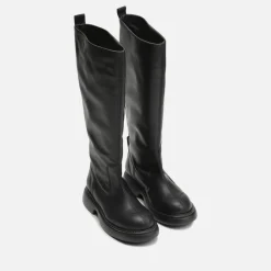 Boots|Dr. Martens Ganni Women's Everyday Tubular Leather Knee-High Boots - UK 6