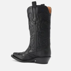 Boots|Dr. Martens Ganni Women's Faux Leather Western Boots - UK 3