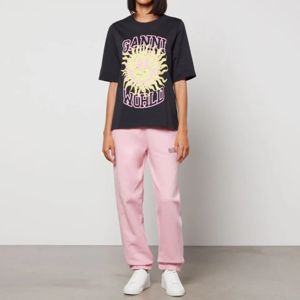 Trousers|Loungewear|Ganni Women's Software Isoli Sweatpants - Sweet Lilac - XXS