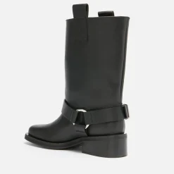 Boots|Ganni Women's Tubular Faux Leather Boots - UK 3