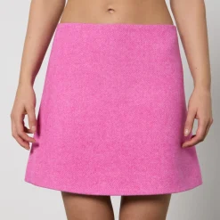 Skirts|Skirts|Ganni Wool-Blend Mini Skirt - EU 36/UK 8