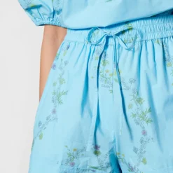 Shorts|Shorts|Cras Ganni x Coggles Floral-Print Organic Cotton Shorts - EU 34/UK 6