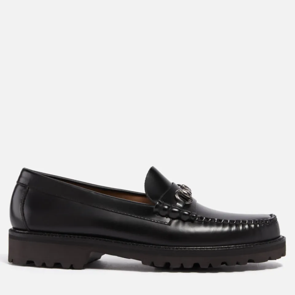 Loafers|Shoes|Suicoke G.H.BASS Men's Weejun 90 Lincoln Leather Loafers - UK 10
