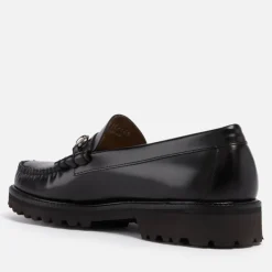 Loafers|Shoes|Suicoke G.H.BASS Men's Weejun 90 Lincoln Leather Loafers - UK 10