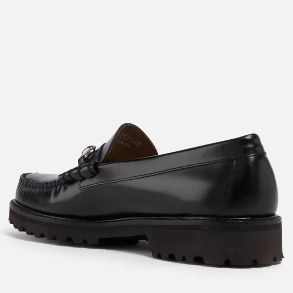 Loafers|Shoes|Suicoke G.H.BASS Men's Weejun 90 Lincoln Leather Loafers - UK 10