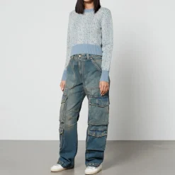 Loungewear|Knitwear|Dr. Martens Golden Goose Journey W's Wool and Cashmere-Blend Jumper - XXS