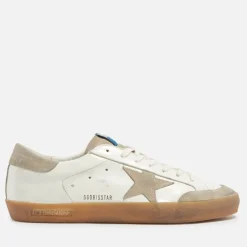 Trainers|Golden Goose Men's Superstar Leather Trainers - UK 8