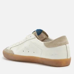 Trainers|Golden Goose Men's Superstar Leather Trainers - UK 8