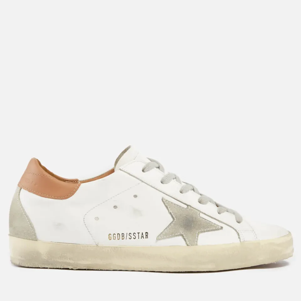 Trainers|RAINS Golden Goose Superstar Leather and Suede Trainers - UK 3