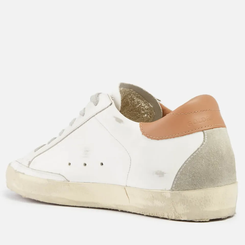 Trainers|RAINS Golden Goose Superstar Leather and Suede Trainers - UK 3