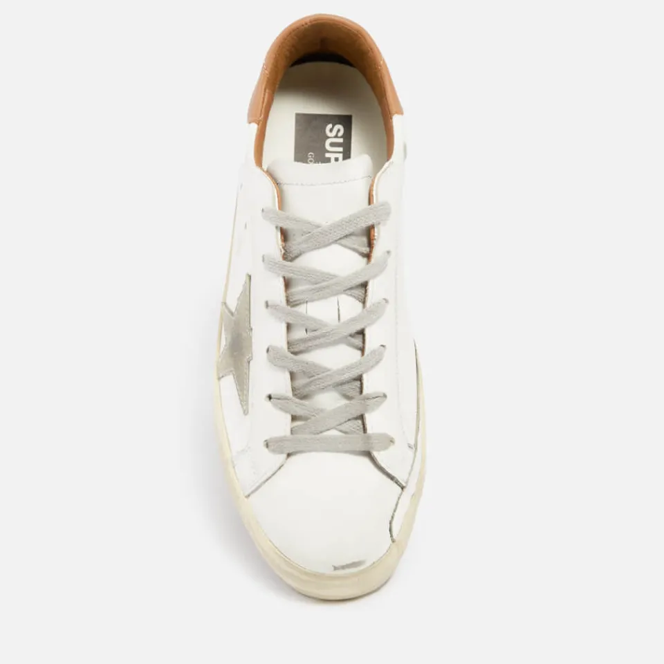 Trainers|RAINS Golden Goose Superstar Leather and Suede Trainers - UK 3