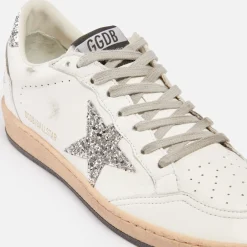 Trainers|Dr. Martens Golden Goose Women's Ball Star Leather Trainers - UK 8