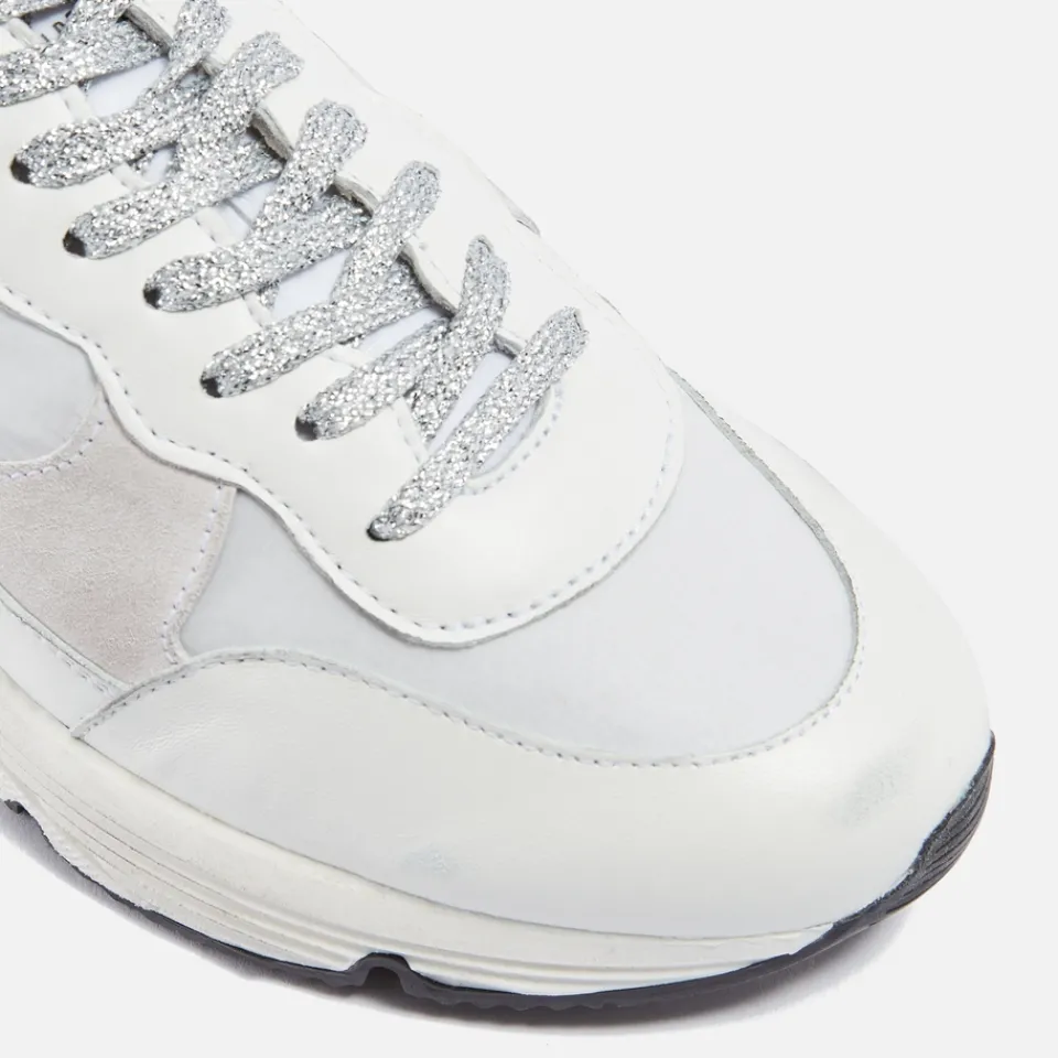 Trainers|Dr. Martens Golden Goose Women's Leather And Suede Running Sole Trainers - UK 8
