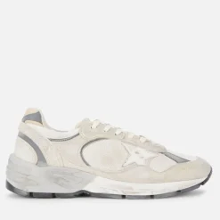 Trainers|Dr. Martens Golden Goose Women's Suede Dad Star Trainers - UK 3