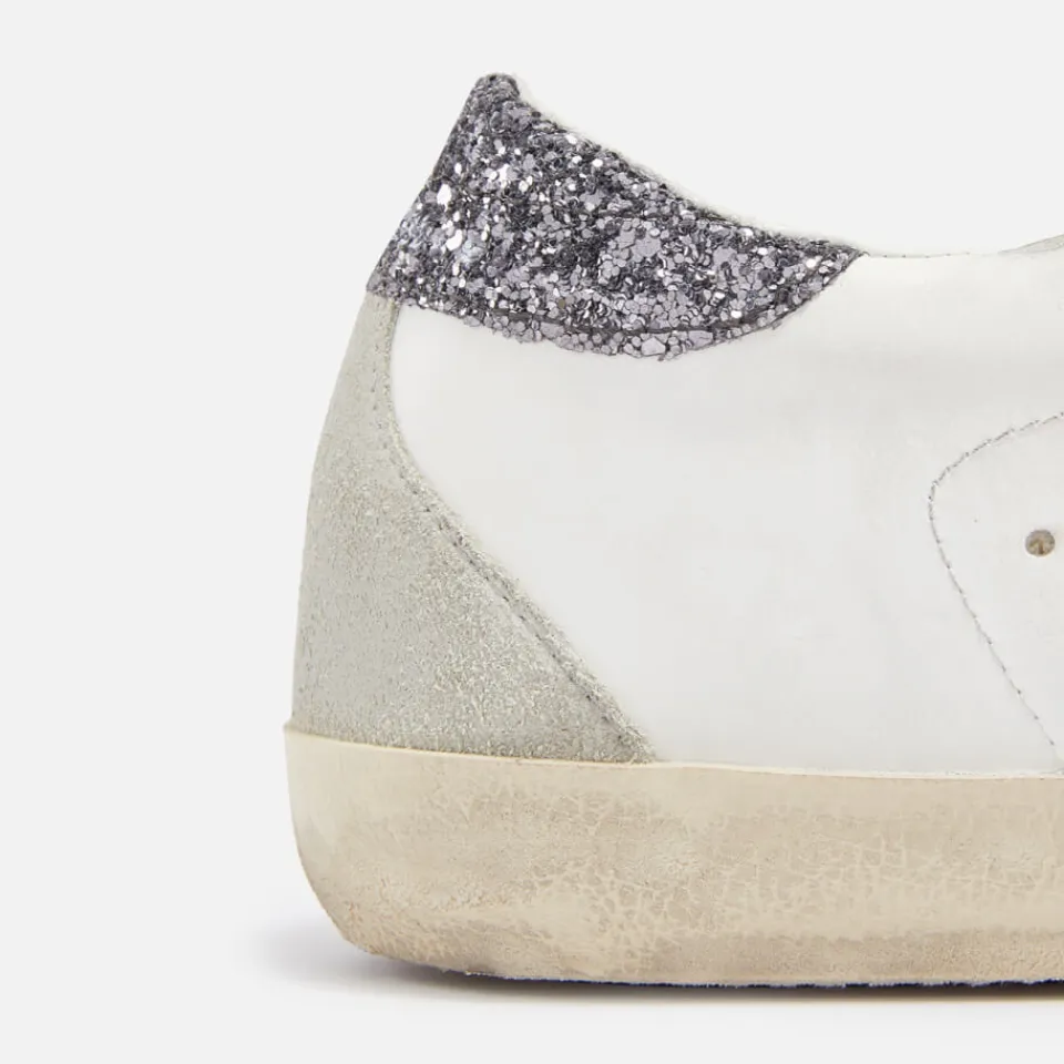 Trainers|Dr. Martens Golden Goose Women's Superstar Leather and Suede Trainers - UK 3