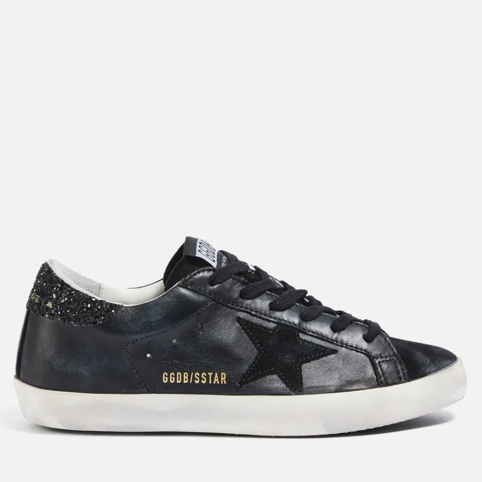 Trainers|Dr. Martens Golden Goose Women's Superstar Leather Trainers - UK 4