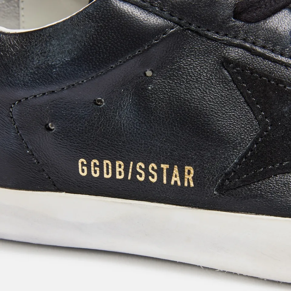 Trainers|Dr. Martens Golden Goose Women's Superstar Leather Trainers - UK 4