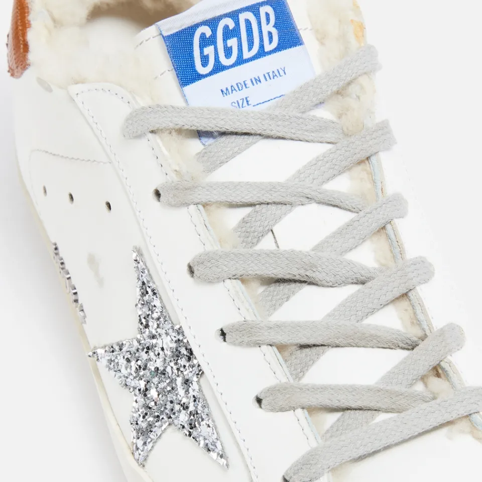 Trainers|Dr. Martens Golden Goose Women's Superstar Leather Trainers - UK 3