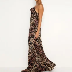 Dresses|Dresses|Castañer Good American Chiffon Bias Cowl Maxi Dress - XS