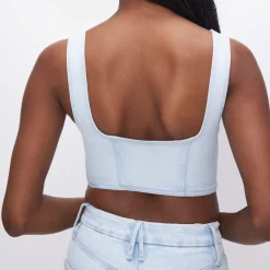 T-Shirts And Tops|Dr. Martens Good American Denim Bralette - XS