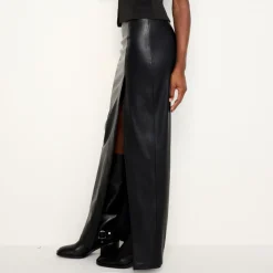 Skirts|Skirts|Dr. Martens Good American Faux Leather Maxi Skirt - US 2/UK 6