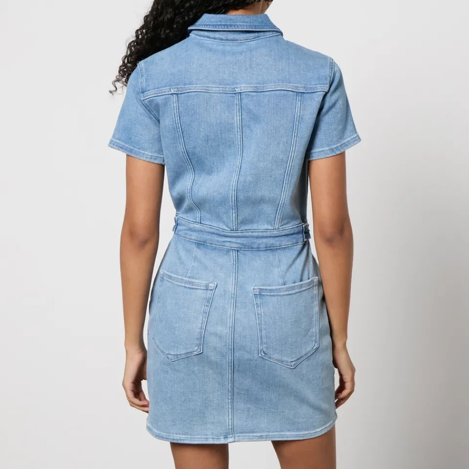 Dresses|Dresses|RIXO Good American Fit For Success Stretch-Denim Mini Dress - US 4/UK 8
