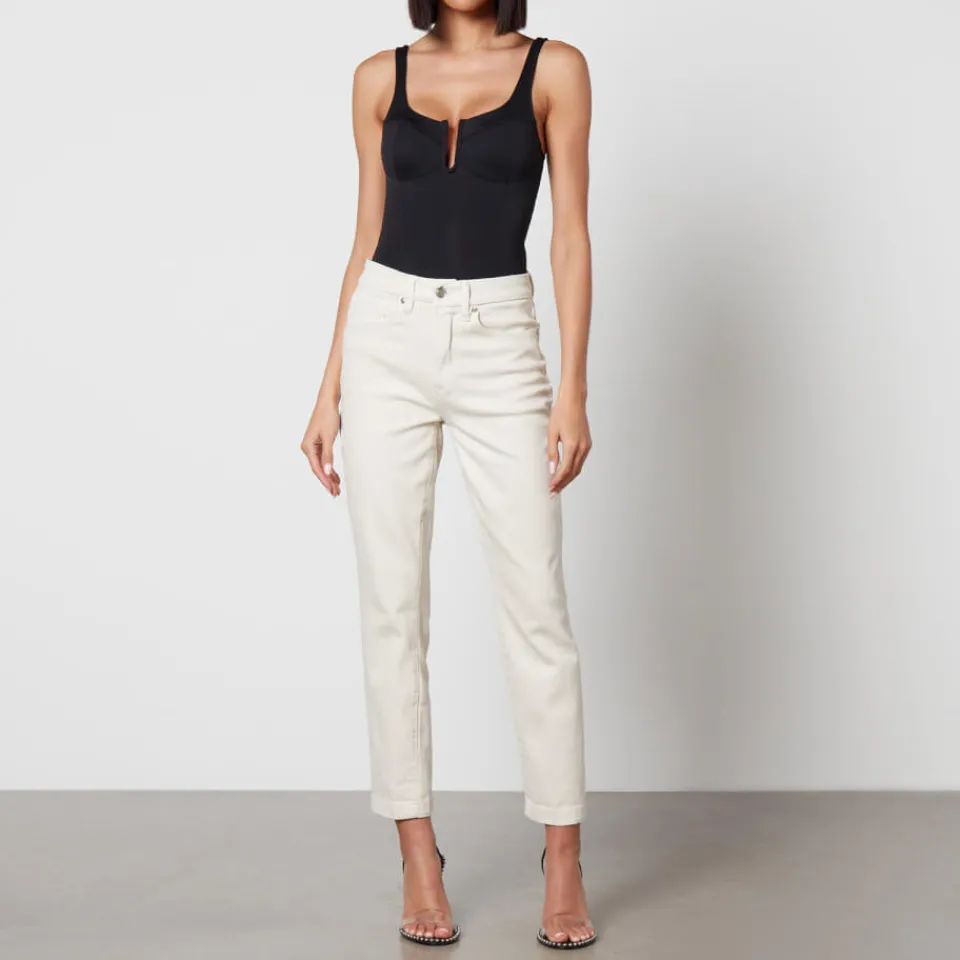 Jeans|Anine Bing Good American Good Classic Stretch-Denim Slim-Leg Jeans - US 4/UK 8