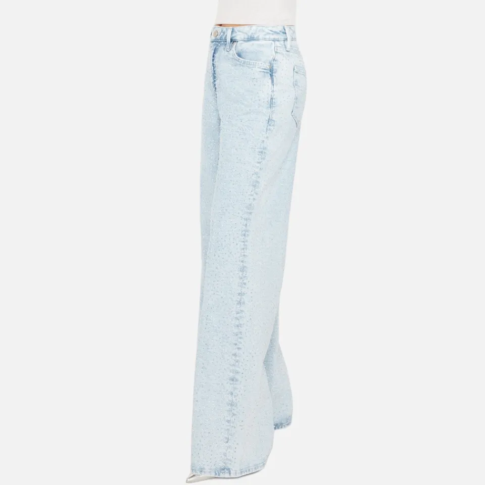 Jeans|Trousers|Dr. Martens Good American Good Ease Sequinned Denim Jeans - US 6/UK 10