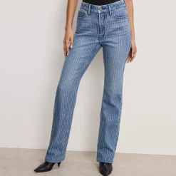 Jeans|Dr. Martens Good American Good Icon Rhinestone Denim Jean - UK 10