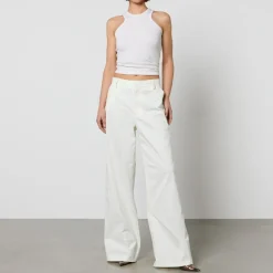 Trousers|Good American Good Skate Denim Wide-Leg Jeans - US 12/UK 16
