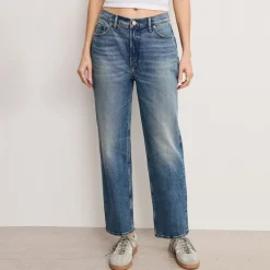 Jeans|Ganni Good American Good Standard Straight Denim Jeans - US 4/UK 8