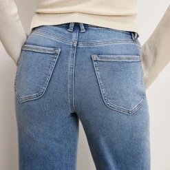 Jeans|Good American Good Waist Palazzo Light Compression Jeans - US 6/UK 10