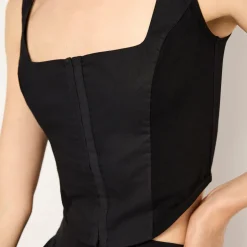 T-Shirts And Tops|Shirts And Blouses|Dr. Martens Good American Hook & Eye Poplin Corset - M