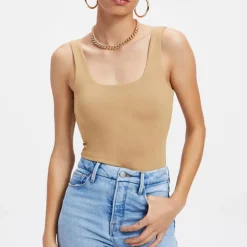 T-Shirts And Tops|Belstaff Good American Modern Tank Scuba Bodysuit - XS
